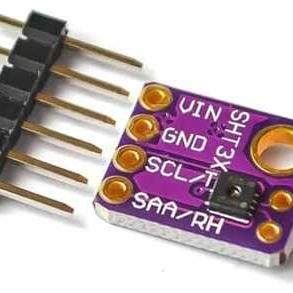 MODULO DE SENSOR DE TEMPERATURA  Y HUMEDAD SHT30-D